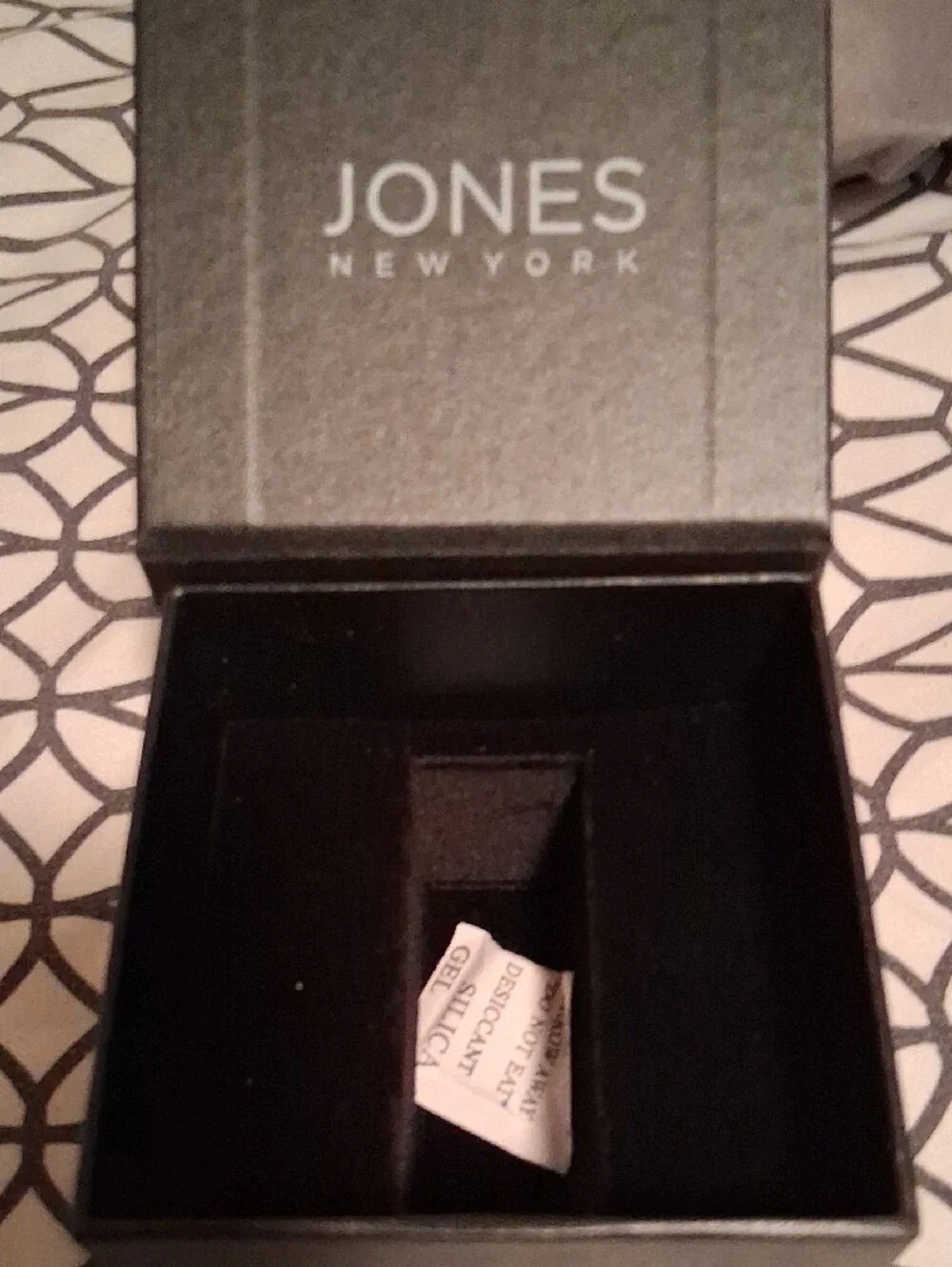 Jones New York Men’s Silver Stainless Steel Watch